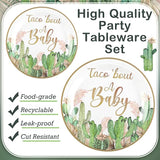 350 Pcs Taco' Bout A Baby Party Decorations Cactus Taco Pampas Grass