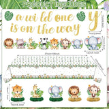 Wild One Baby Shower Decorations for Boys Jungle Safari Baby Shower