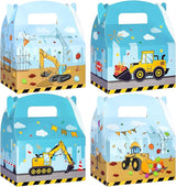 WERNNSAI 12 Pack Construction Party Boxes - Construction Birthday