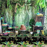 81Pcs Reptile Party Decorations Plates - Including Reptile Birthday