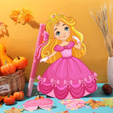 Threan Princess Piñata Fairy Party Decorations Pink Ballet Piñata