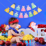 Princess Dress Happy Birthday Banner Princess Birthday Party