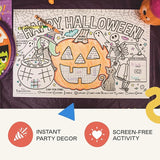 Tiny Expressions Halloween Placemats (Pack of 12 Pumpkin Placemats) |