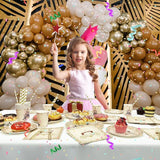 112 PCS Princess Party Plates Princess Birthday Decorations Once