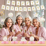 Pink Floral Retirement Party Decorations The Legend Has Retired