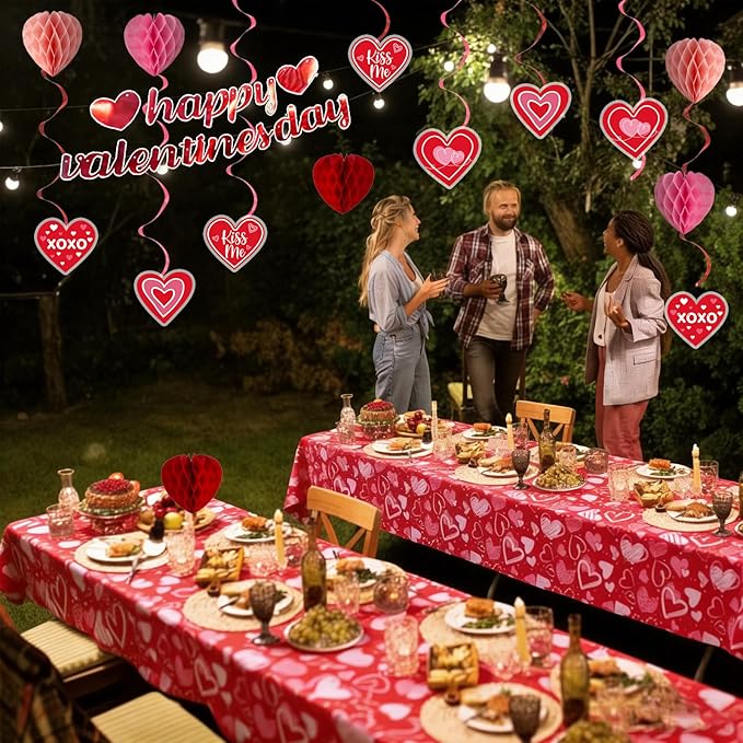 Valentine Day Plates Napkins Party Supplies Include Paper Plates