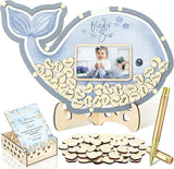 63 Pcs Under the Sea Baby Show Guest Book Alternatives Set Baby