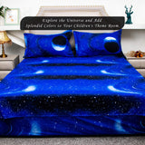 Bedlifes Galaxy Outer Space Sheet Set, Galaxy Themed, 3 pcs Including