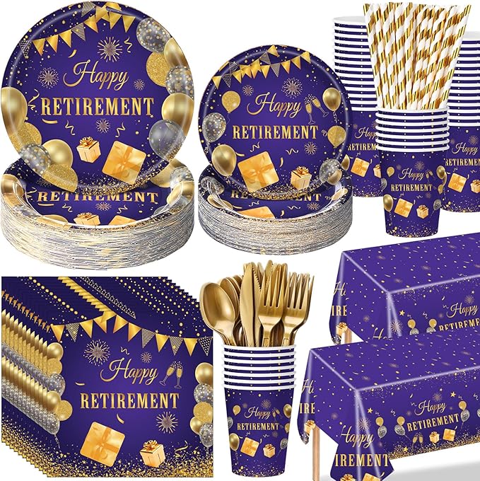 452 Pcs Retirement Party Decorations Supplies Women Set Include