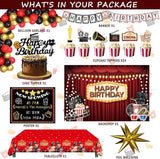 Movie Night Birthday Party Decorations Movie Theater Hollywood