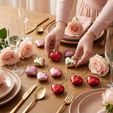 Valery Madelyn 25Pcs Valentine's Day Heart Shaped Ornaments Gift