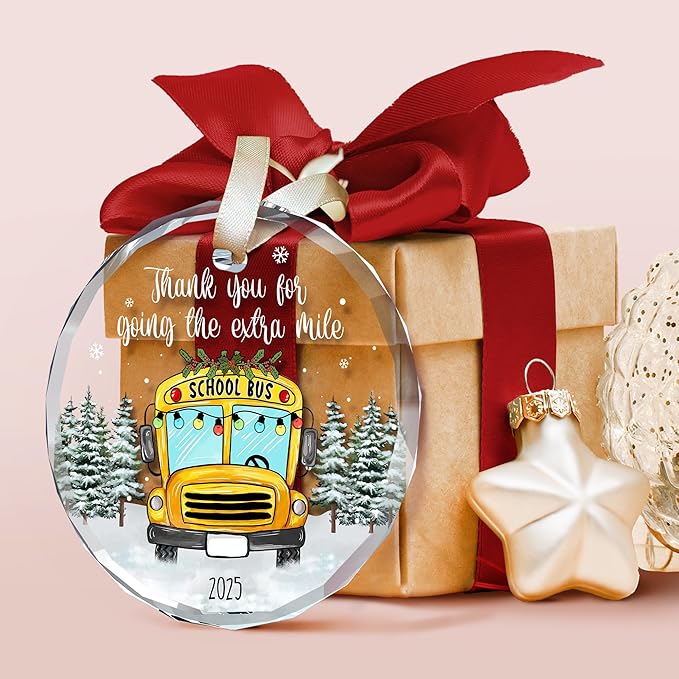 Bus Driver Gifts - School Bus Christmas Ornament - Buses Driver Gifts