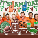 Football Party Supplies Kit And Football Decorations Set Serve 24
