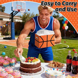 2PCS Basketball Utensil Holder Paper Utensil Caddy for Basketball