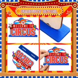 Quzzil 6 Pcs Circus Carnival Party Decorations Carnival Centerpieces