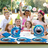 24 Guests Shark Theme Party Decorations Under the Sea Party