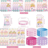 Princess Party Favors Including 12 Gift Bag 12 Stickers 12 Silicone