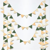 Sage Green Party Decorations Olive Green Tan Brown Cream Felt Hanging
