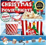 Movie Night Christmas Party Supplies 36ps Christmas Movie Night