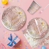 Retirement Decorations For Women Rose Gold Happy Retirement Party