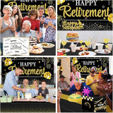 26Pcs Happy Retirement Party Decorations for Men Women with Happy