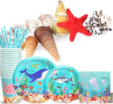 Under the Sea Birthday Party Supplies Decorations Ocean Theme Paper