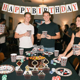 174pcs Casino Theme Party Decorations Casino Poker Games Night