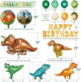 Party Spot! 172 Pcs Dinosaur Birthday Decorations 12 Tableware Sets