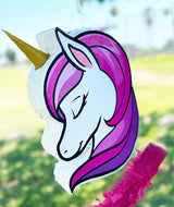 Unicorn Pinata 4 Piece Set 16”x10” Perfect for Unicorn Theme