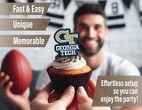 Georgia Tech Party Supplies for GT Football, Birthday Gift,