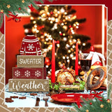 4 Pcs Christmas Table Decorations Ugly Sweater Christmas Decor