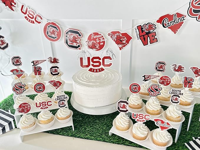 USC Party Supplies for Football, Birthday Gift, Graduation Party