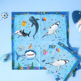 Shark Birthday Party Decorations 64PCS Under The Sea Birthday