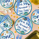 First Trip Around The Sun Decorations - 96PCS First Tirp Around The