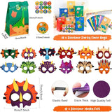 204PCS Dinosaur Party Favors Dinosaur Birthday Party Decorations