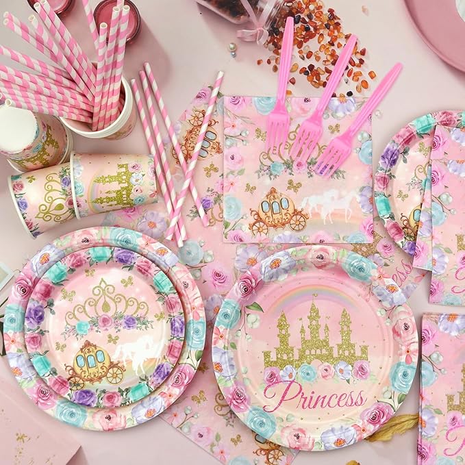 Princess Birthday Party Decorations Serves 20 Guests Including