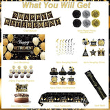 Retirement Party Decorations Includes Banner, Backdrop, Cake Topper,