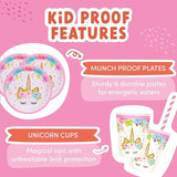 ecoZen Purple Unicorn Birthday Party Decorations Magical Horse