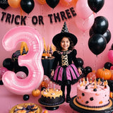 KatchOn, Large Pink Number 3 Balloon - 40 Inch | Mylar Foil Balloon