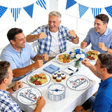 96Pcs Flying into Retirement Party Decorations Pilot Happy