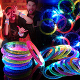 OLUPP 28 Pack Glow Bracelets, Glow in the Dark Party Supplies, 6 Color