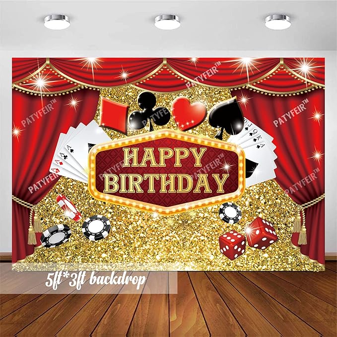 Casino Theme Party Decorations Casino Birthday Decorations Supplies