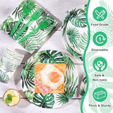 120 Pcs Hawaiian Party Decorations Supplies Tropical Palm Leaves