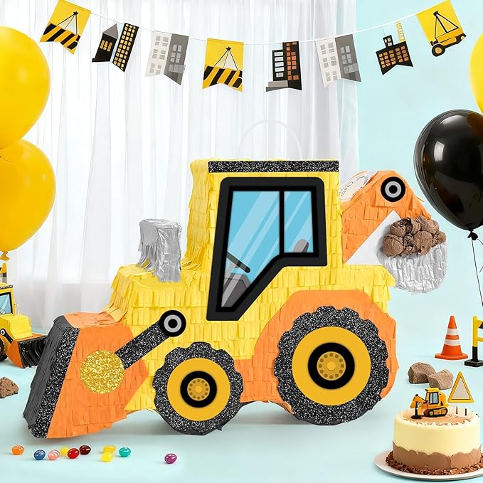 Construction Piñata Construction Party Supplies Dump Truck Piñata