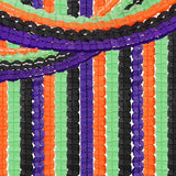 Black Purple Orange Green Halloween Party Decorations 157Ft Four