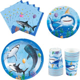 Shark Birthday Party Decorations 64PCS Under The Sea Birthday