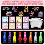36 Pack Valentines Day Gifts for Kids Classroom LED Finger Lights