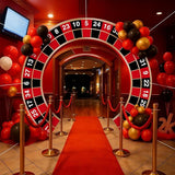 Large Casino Night Party Decorations Casino Night Porch Entryway