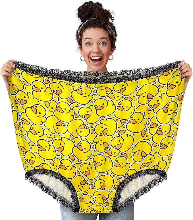 FreeNFond Granny Panties Funny Gag Gifts for Adult Women Men Wedding P