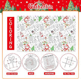 2 Pack Christmas Decorations Disposable Christmas Coloring